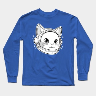 Astronaut Space Cat Long Sleeve T-Shirt